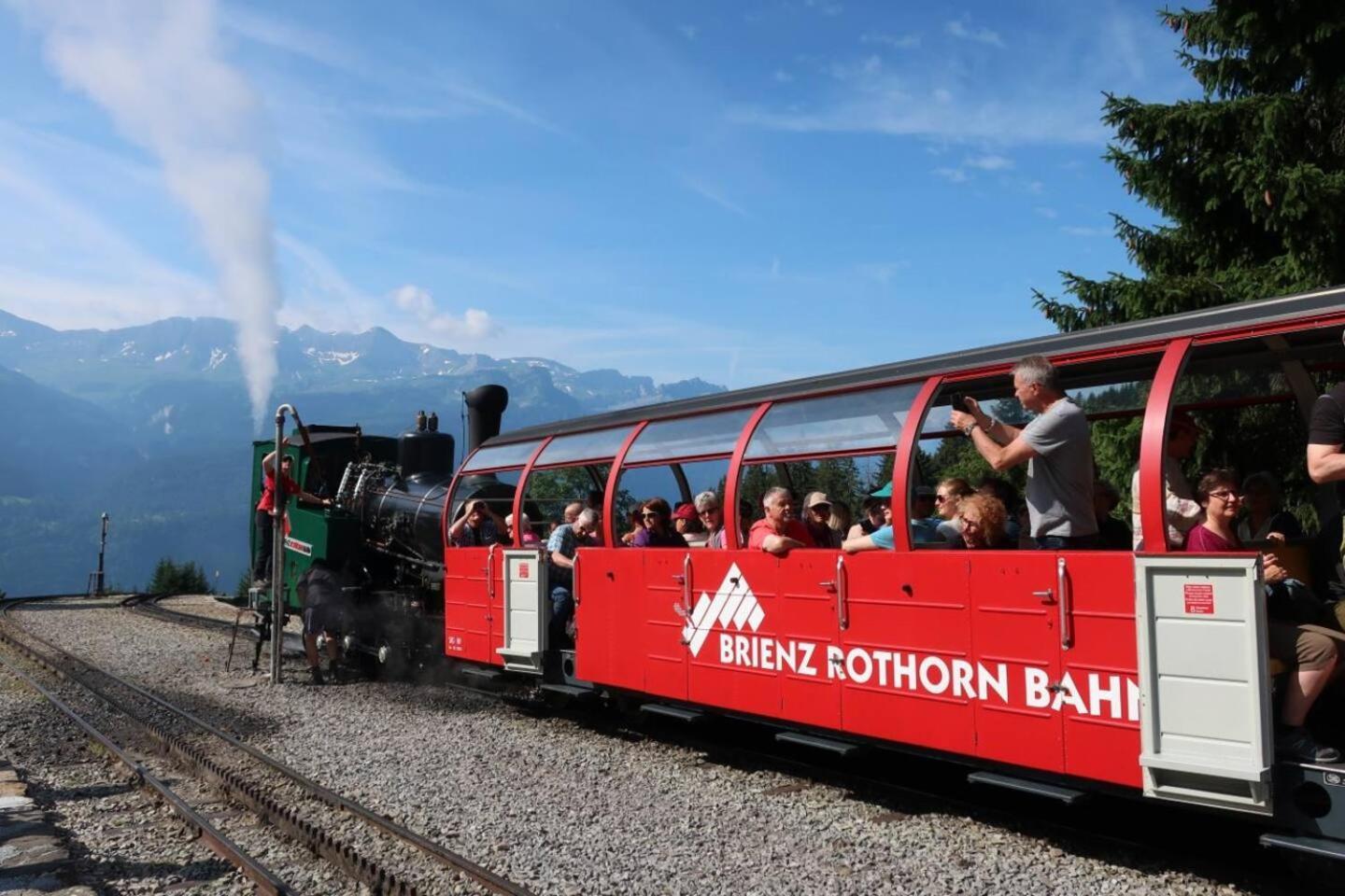 Maisonette 4.5 Zimmer, Naehe Ballenberg Hofstetten bei Brienz 외부 사진