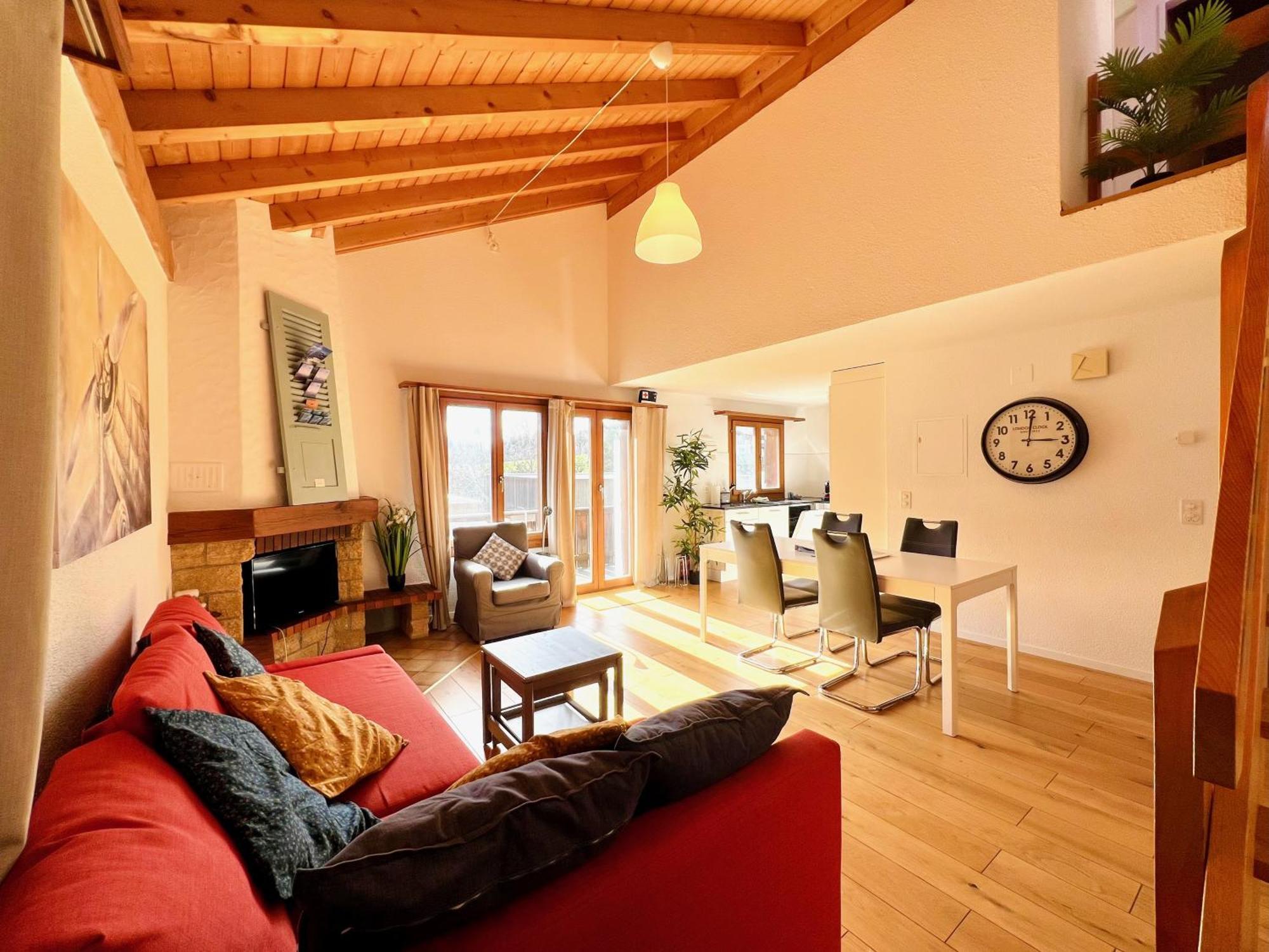 Maisonette 4.5 Zimmer, Naehe Ballenberg Hofstetten bei Brienz 외부 사진